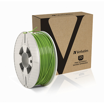 Verbatim 55334 3D filament, PLA, 2,85mm, 1000g, 126m, Verde (Green)