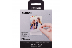 Canon XC-60L 6756C001, 60 buc., sublimare termică, alb, hârtie foto autoadezivă + film jet de cerneală