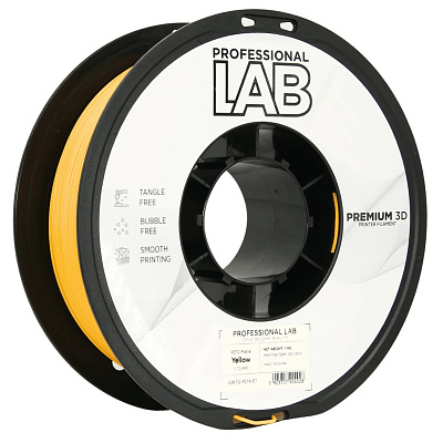 Professional Lab FG-P219-E1, 3D filament, PETG Matte, 1,75mm, 1000g, Galben (Yellow)
