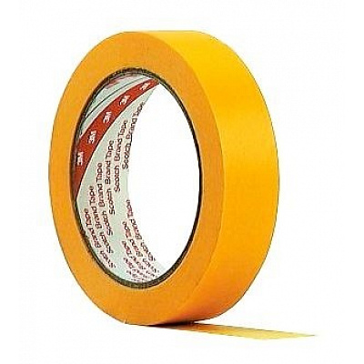 3M 244 Bandă de mascare subțire din hârtie de orez washi 18 mm x 50 m