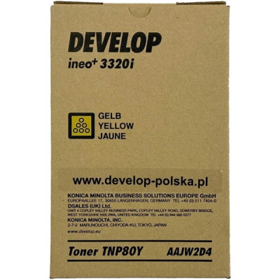 Develop TNP-80 AAJW2D4 galben (yellow) toner original