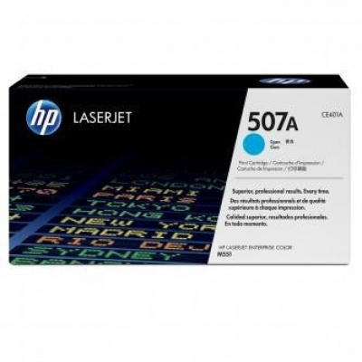 HP 507A CE401A azuriu (cyan) toner original