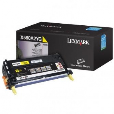 Lexmark X560A2YG galben (yellow) toner original
