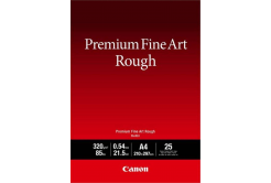 Canon Fine Art Rough 4562C001, 320 g/m2, A4, 25buc., mat, jet de cerneală, alb, hârtie fotografică