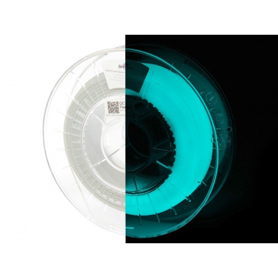 Spectrum 80535 3D filament, PET-G Glow in the Dark, 1,75mm, 500g, Albastru (Blue)