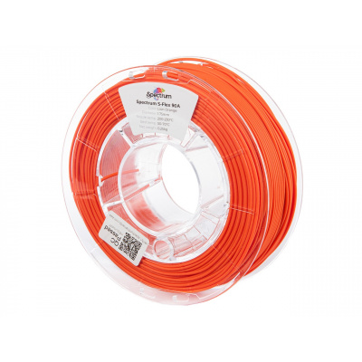 Filament 3D Spectrum 80251, S-Flex 90A, 1,75 mm, 250 g, Portocaliu (Lion orange)