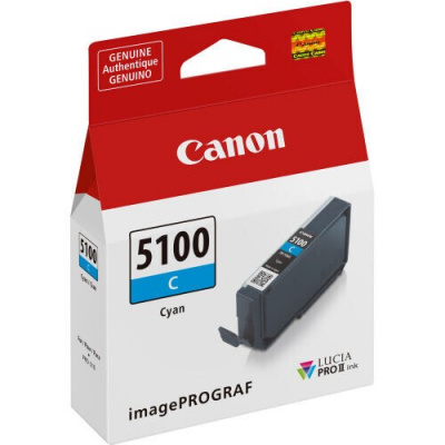 Canon PFI-5100 C 6953C001 azuriu (cyan) cartus original