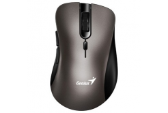 Mouse Fara fir, Genius Ergo 8100S 31030040402, culoare titan, optical, 1600DPI