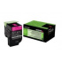 Lexmark 80C2HME purpuriu (magenta) toner original