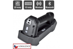 Virtuos EHE0018 CCD 2D cititor industrial wireless HW-857, USB, gri închis