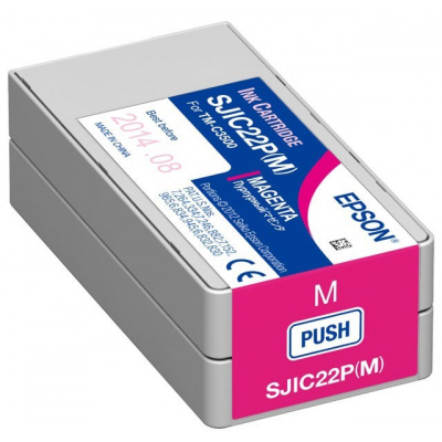 Epson GJIC5(M) C13S020565 pro ColorWorbuc., purpuriu (magenta) cartus original