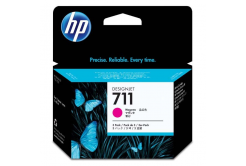 HP 711 CZ135A 3 buc. purpuriu (magenta) cartus original