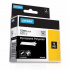 Dymo Rhino 622289, 12mm x 5,5m, text negru / fundal transparent, banda original