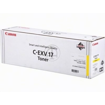 Canon C-EXV17 galben (yellow) toner original