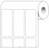 Brady BPT-625-499 / 217085, etichete din hârtie termică, 25.40 mm x 66.68 mm