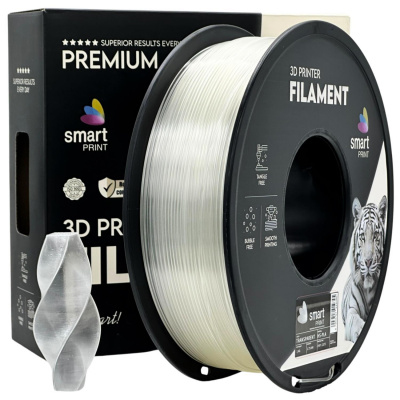 Smart Print FG-S20-E1, 3D filament, HS-PLA, 1,75mm, 1000g, Transparent (Transparent)