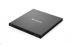 VERBATIM unitate externă Slimline Blu-ray Rewriter USB 3.0 Disc BR 25GB gratuit (CD DVD BD Mdisc) +NERO