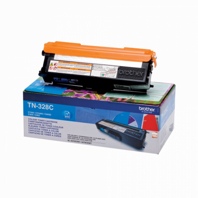 Brother TN-328C azuriu (cyan) toner original