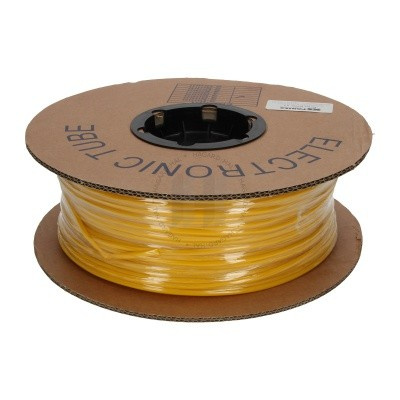Marcaj tub din PVC rotund 3,6mm, galben, 200m