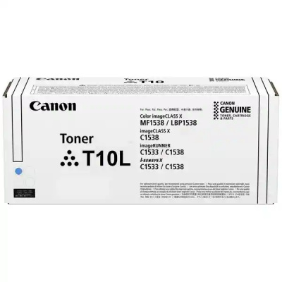 Canon toner original T10L, cyan, 5000 pagini, 4804C001, Canon iR 1538iF, 1533iF, i-SENSYS X C1538P, X C1533P, O