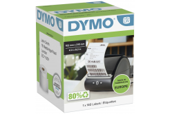 Dymo 2166659, 210mm x 102mm, etichete din hârtie albă