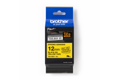 Brother TZ-S631 / TZe-S631 Pro Tape, 12mm x 8m, text negru/fundal galben, banda original