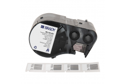 Brady M5-156-492 / 170892, 22.86 mm, Polyester, text negru / fundal alb