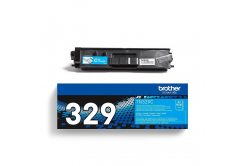 Brother TN-329C azuriu (cyan) toner original