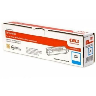 OKI 44059107 azuriu (cyan) toner original