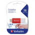 Verbatim 49453 DataBar, Unitate flash USB, USB 2.0, 16GB, roșu