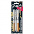 Sharpie 1986006, marker Metallic, mix de culori, 3buc., 1.4mm, permanent