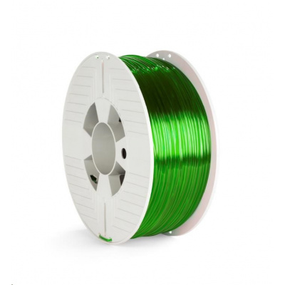 Verbatim 55065 3D filament, PET-G, 2,85mm, 1000g, 123m, Verde transparent (Green Transparent)