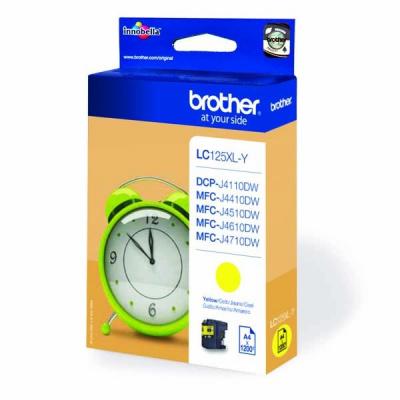 Brother LC-125XLY galben (yellow) cartus original