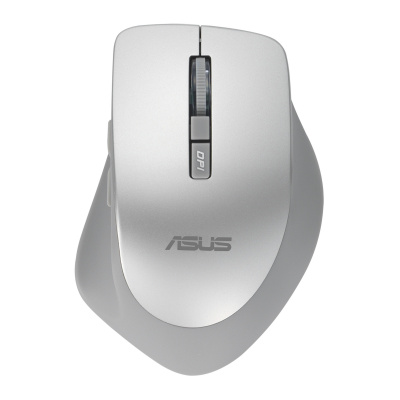 ASUS WT425/Ergonomică/Optică/Pentru dreptaci/1 600 DPI/USB wireless/Argintie