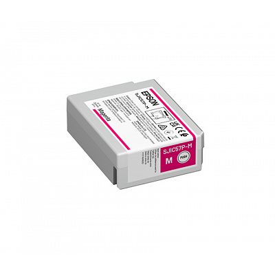Epson SJIC57P-M C13T58J340 pentru ColorWorks, cartuș original purpuriu (magenta)