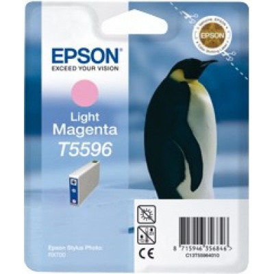 Epson C13T55964010 purpuriu deschis (light magenta) cartus original