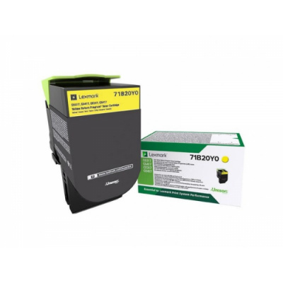 Lexmark 71B20Y0 galben (yellow) toner original