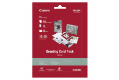 Canon GCP-101 Greeting Card Pack, hartie foto, lucios, alb, 10x15cm, 4x6", 170 g/m2, 10 buc, 0775B077