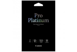 Canon PT-101 Photo Paper Pro Platinum, hartie foto, lucios, alb, 10x15cm, 4x6", 300 g/m2, 20 buc