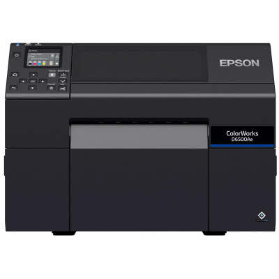 Epson ColorWorks D6500 (Ae) C31CL91102, color imprimantă de etichete, cutter, disp., USB, Ethernet, black