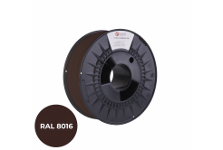 C-Tech 3DF-P-PETG1.75-8016 3D filament, PREMIUM LINE, PETG, maro mahon, RAL8016, 1,75mm, 1kg