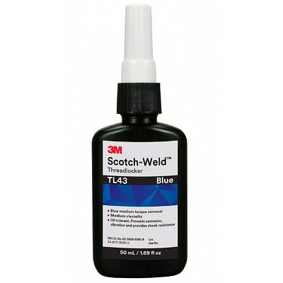 3M TL43 Scotch-Weld™ - pentru fixarea temporară a filetelor 50 ml