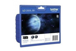 Brother LC-1280XLBKBP2 dualpack negru (black) cartus original