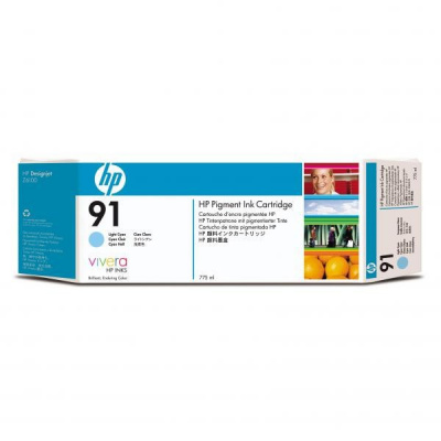 HP 91 C9470A azuriu deschis (light cyan) cartus original