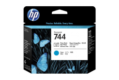 HP original cap de imprimare F9J86A, No.744, photo black/cyan, HP DesignJet Z5600, DesignJet HD Pro MFP