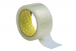 3M 6890 Bandă de ambalaj din PVC, transparentă, 50 mm x 66 m