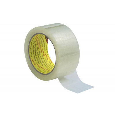 3M 6890 Bandă de ambalaj din PVC, transparentă, 50 mm x 66 m