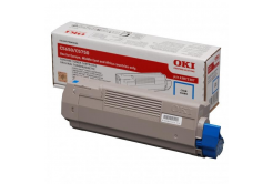 OKI 43872307 azuriu (cyan) toner original