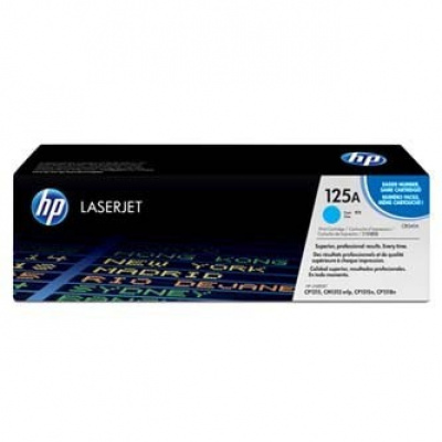 HP 125A CB541A, azuriu (cyan) toner original