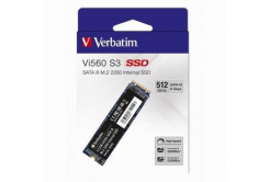 Verbatim 49363 Vi560, Unitate SSD internă, 512GB, SATA III, 560 MB/s-R, 520 MB/s-W, negru